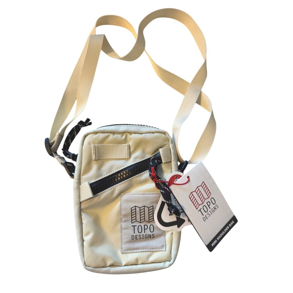 TOPO Design Mini Shoulder Bag $39 Bone White NWT - Picture 1 of 8